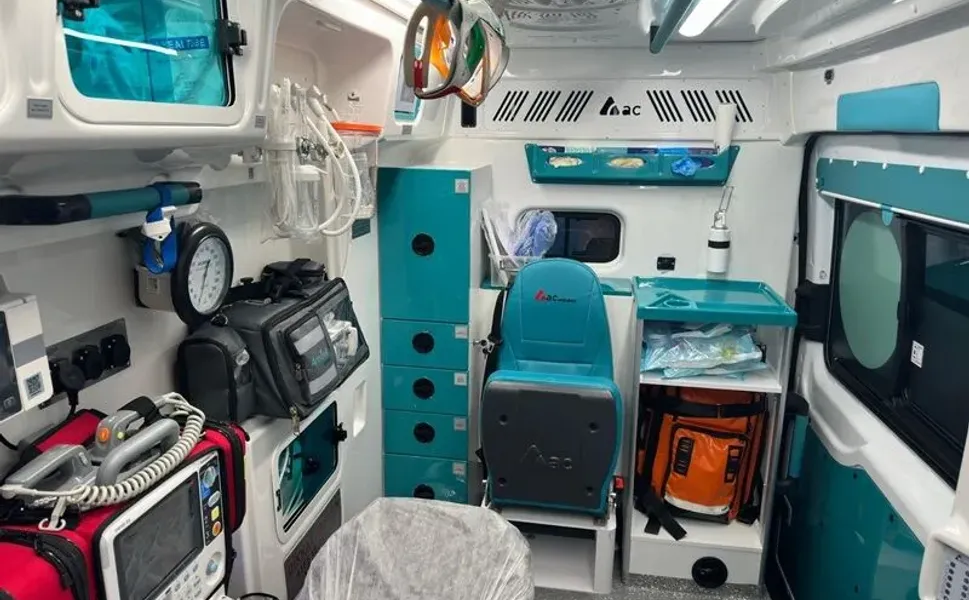 Filoya yeni acil sağlık ambulansı eklendi