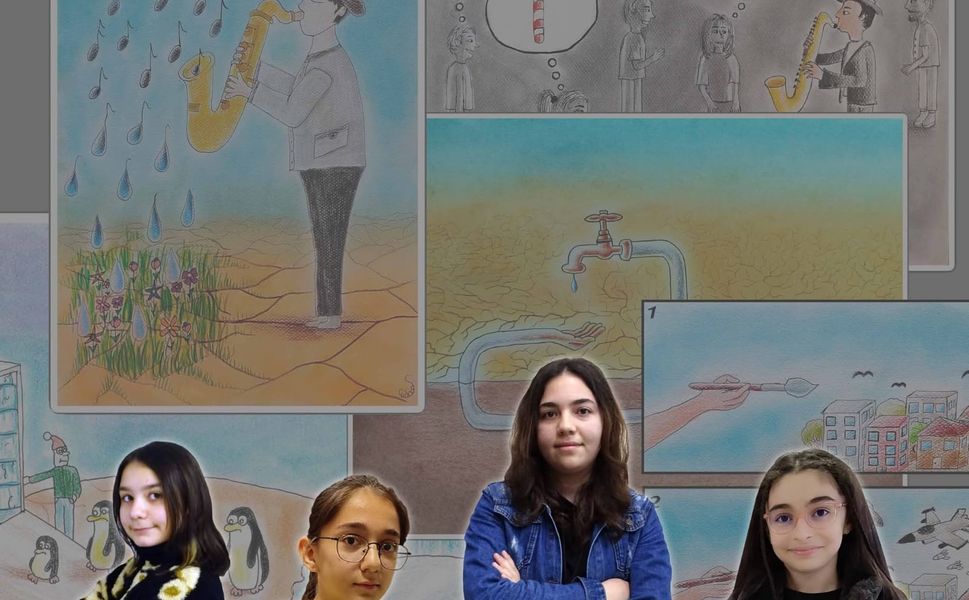 Boyabatlı çizerlere ödül yağmuru