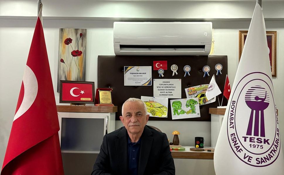 Boyabat Esnaf ve Sanatkârlar Odası Başkanı Şükrü Baş’tan açıklama