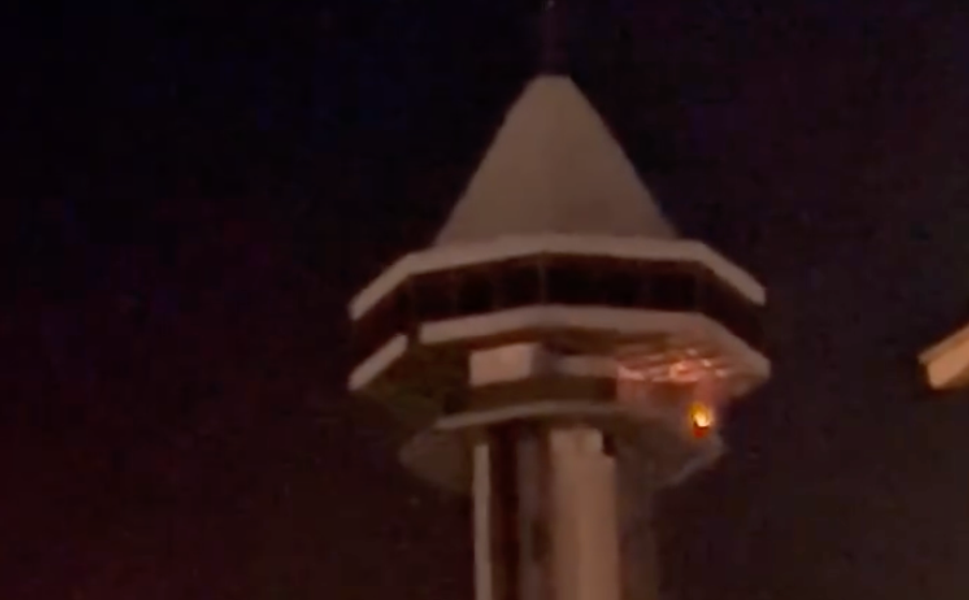 Boyabat’ta Seyir Kulesinde Gece Ateşi Paniği