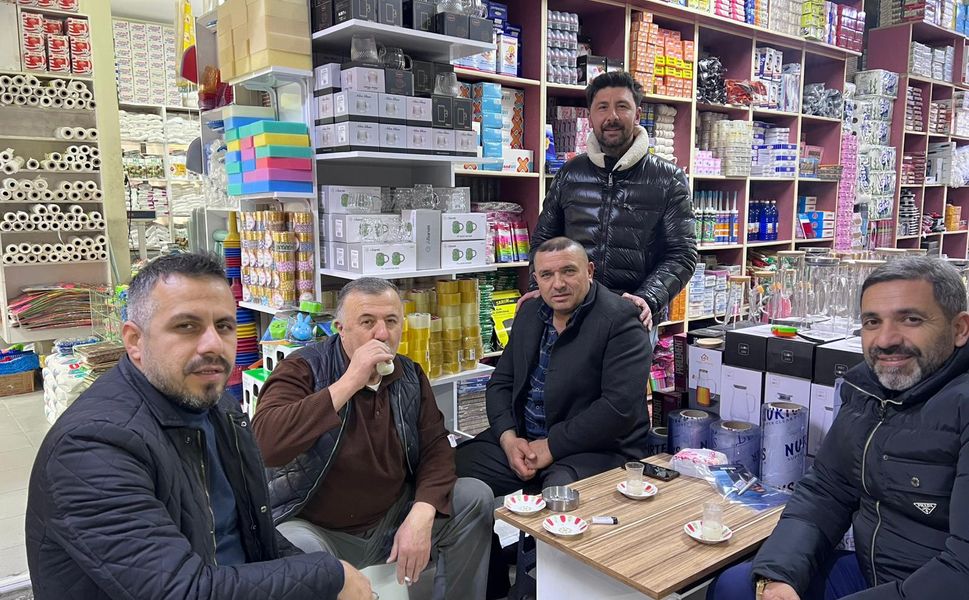 Hasan Bağcı esnaf ziyaretlerine devam ediyor