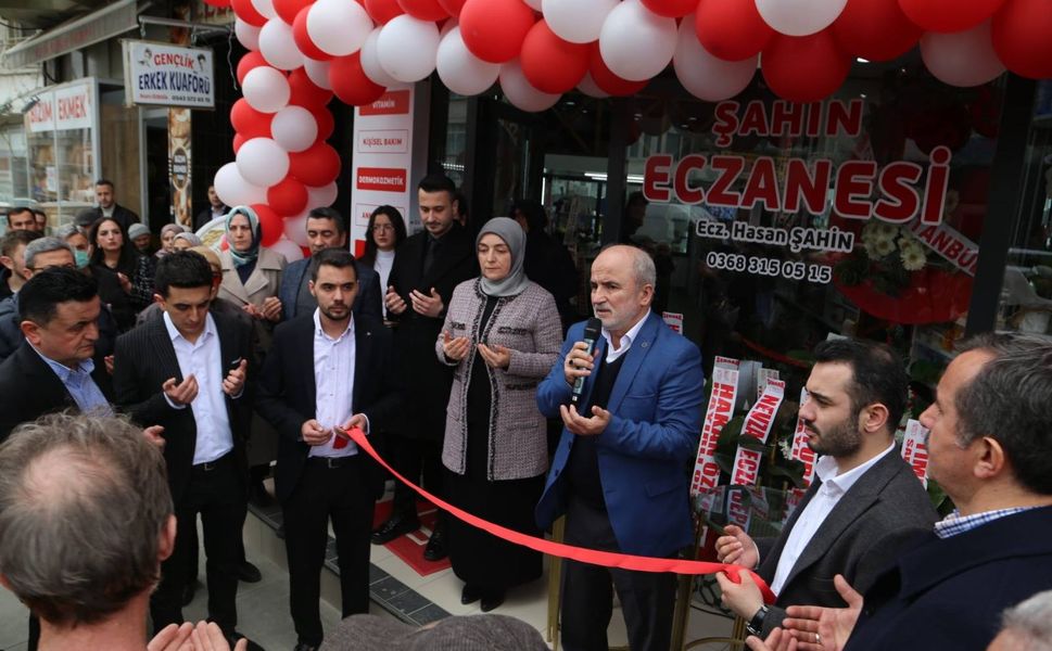 Boyabat Dörtyol’da Şahin Eczanesi Açıldı