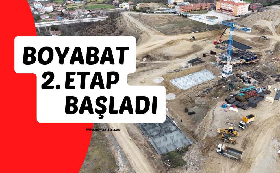 Boyabat TOKİ 2. Etap Konutlarında İnşaat Çalışmaları Başladı