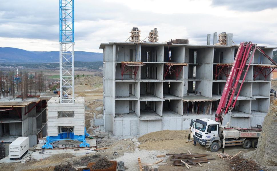 Boyabat TOKİ 2. Etap’ta Çalışmalar Aralıksız Devam Ediyor