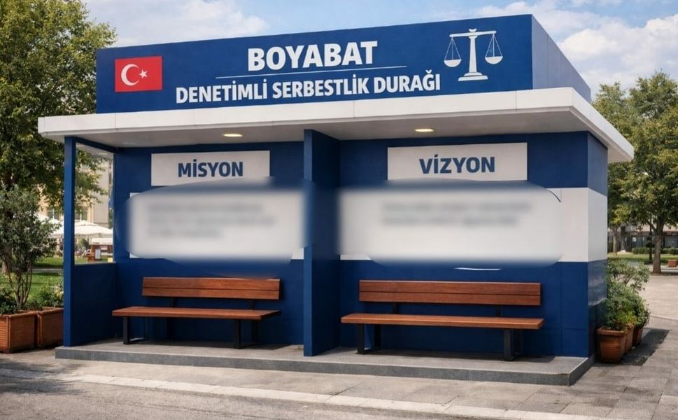 Minibüs Durağına “Denetimli Serbestlik Durağı” İsmi Verildi
