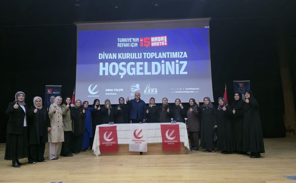 YRP İl Divan Kurulu toplantısı Boyabat’ta yapıldı