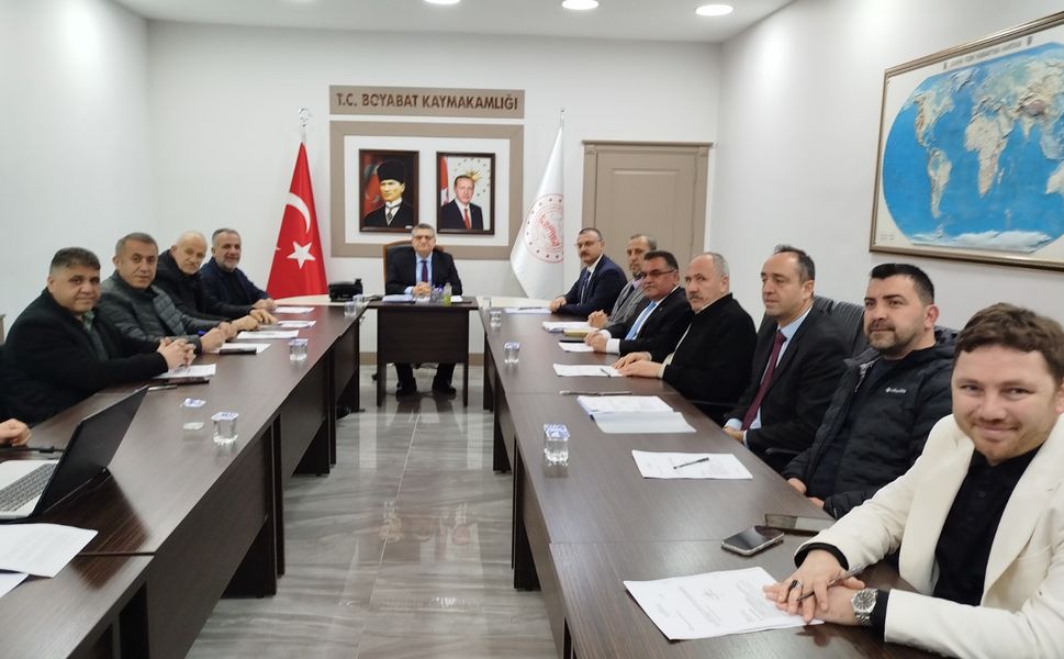 Boyabat'ta OSB Müteşebbis Heyeti Toplantısı yapıldı