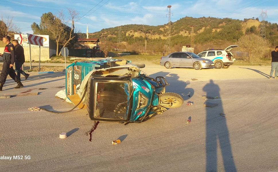 Boyabat’ta İftar Saatinde Kaza: 1 Yaralı