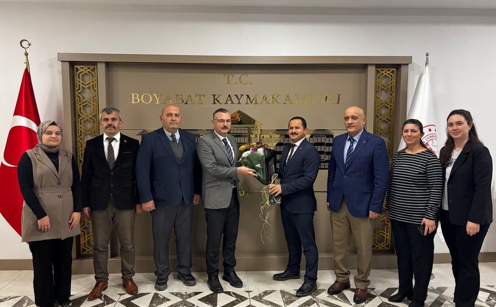 Kaymakam Yılmaz’a Vergi Haftası Ziyareti