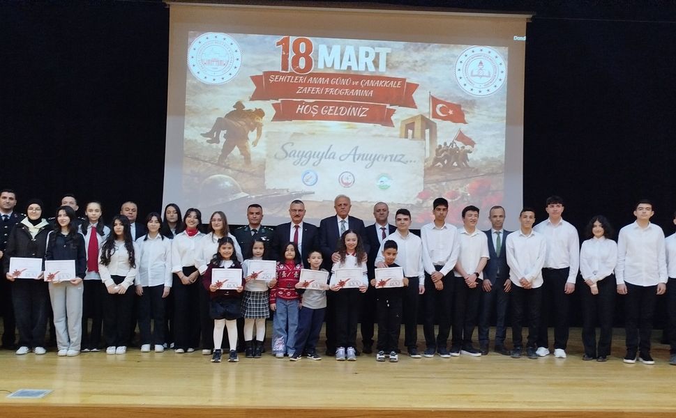 Boyabat'ta Çanakkale Şehitleri törenle anıldı