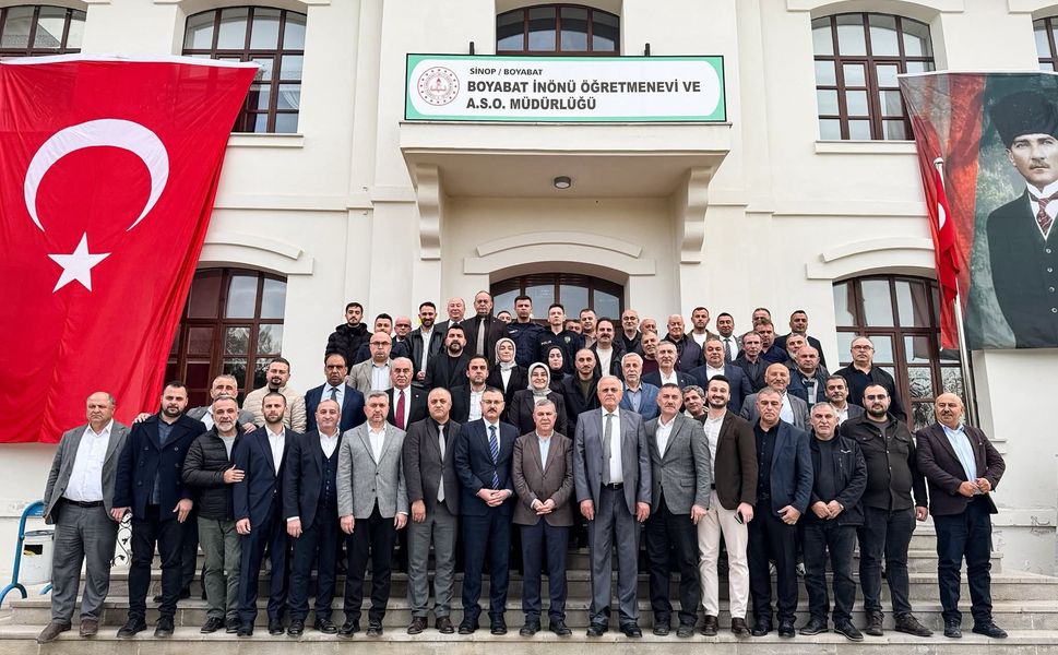 Boyabat’ta Bayramlaşma Programı düzenlendi