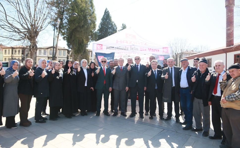 Yeniden Refah Partisi heyetinden Boyabat çıkarması ; İftar ve Gençlik Buluşması