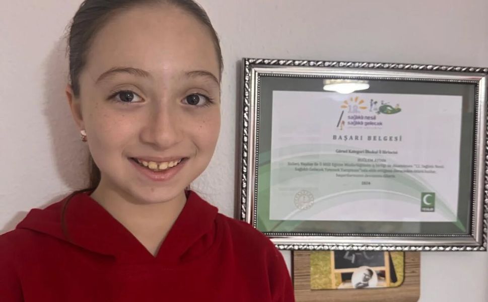 Boyabatlı Buğlem Aydın'dan Türkiye Derecesi