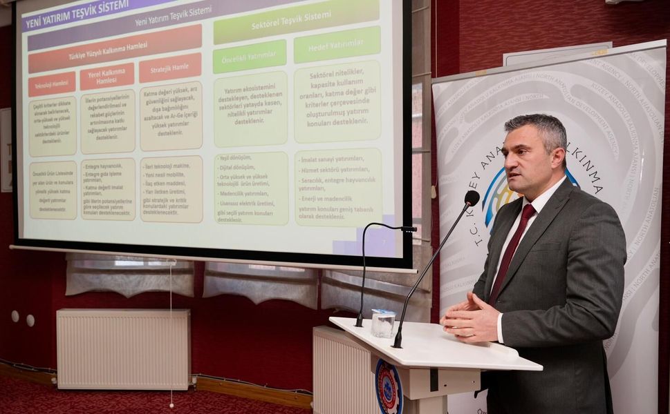 Boyabat'ta '' Yerel Kalkınma Hamlesi '' tanıtım toplantısı gerçekleştirildi