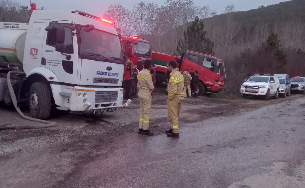 Boyabat’ta Orman Yangını : 1 hektarlık alan kül oldu !