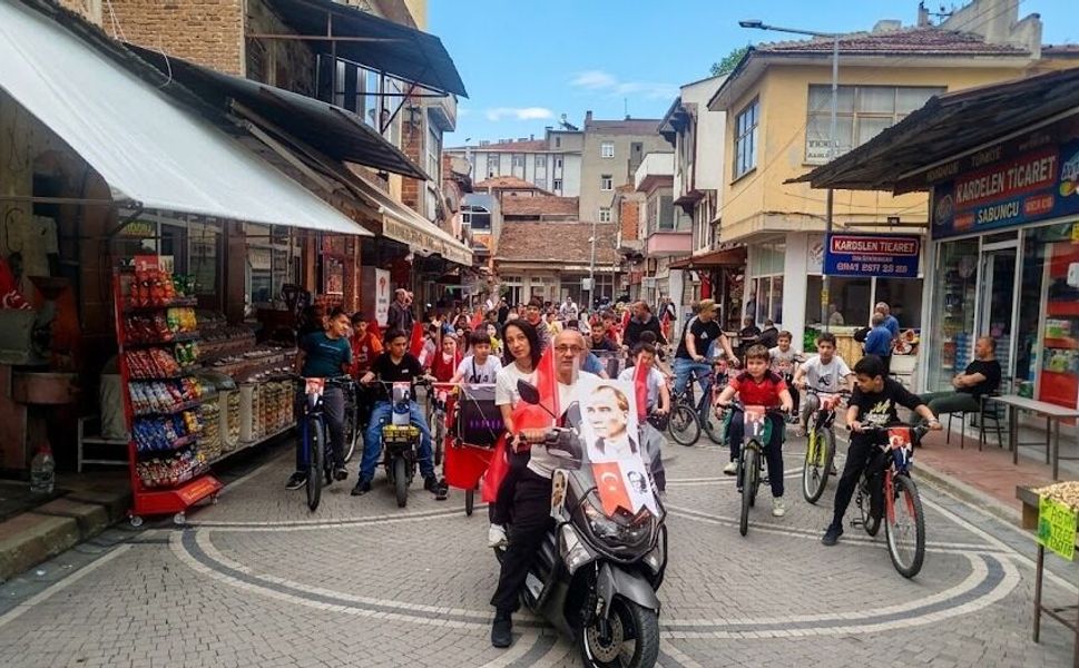 BOYABAT'TA BİSİKLET TURU YAPILDI