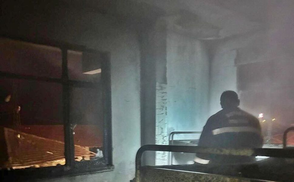 Bekçi Odasında Çıkan Yangın Büyümeden Söndürüldü