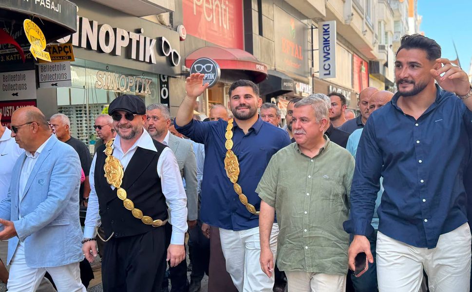 Kırkpınar Başpehlivanları Boyabat’ta Coşkuyla Karşılandı
