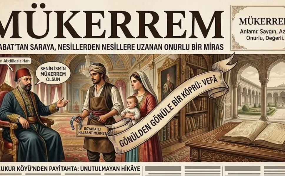 Boyabat’tan Saray’a Uzanan Şerefli ve Hüzünlü Bir Miras: "Mükerrem