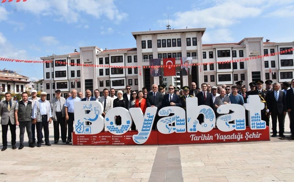 Boyabat’ta 30 Ağustos Zafer Bayramı kutlandı