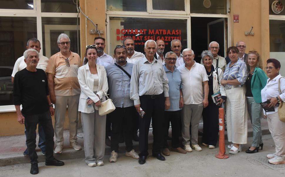 İYİ Parti Heyetinden Boyabat Sesi Gazetesi’ne Ziyaret