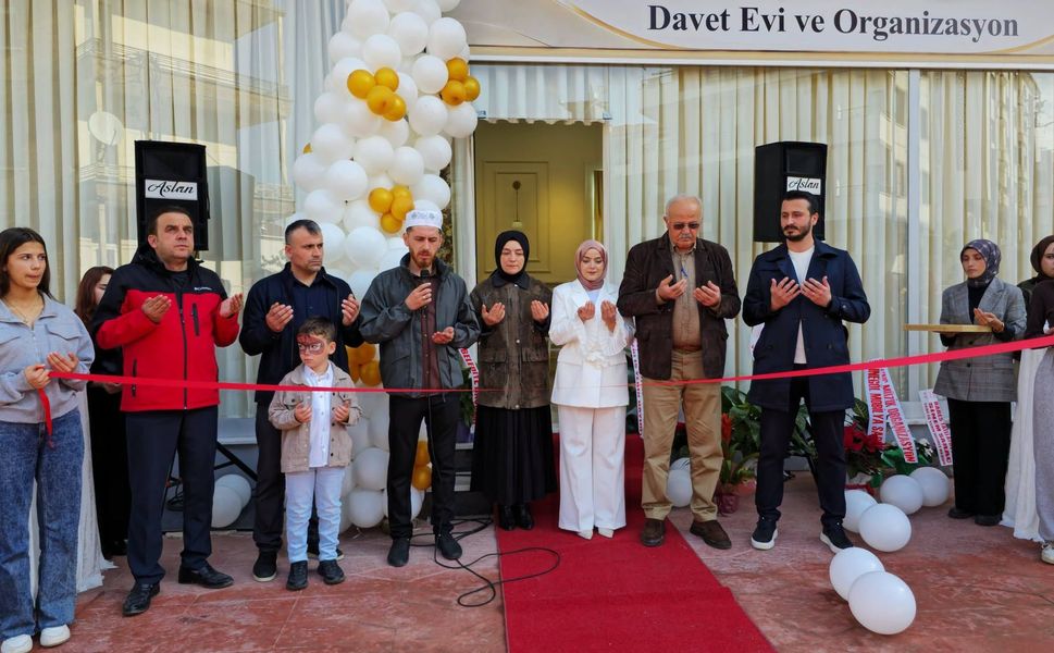 Aybüke Davet Evi ve Organizasyon Hizmete Açıldı