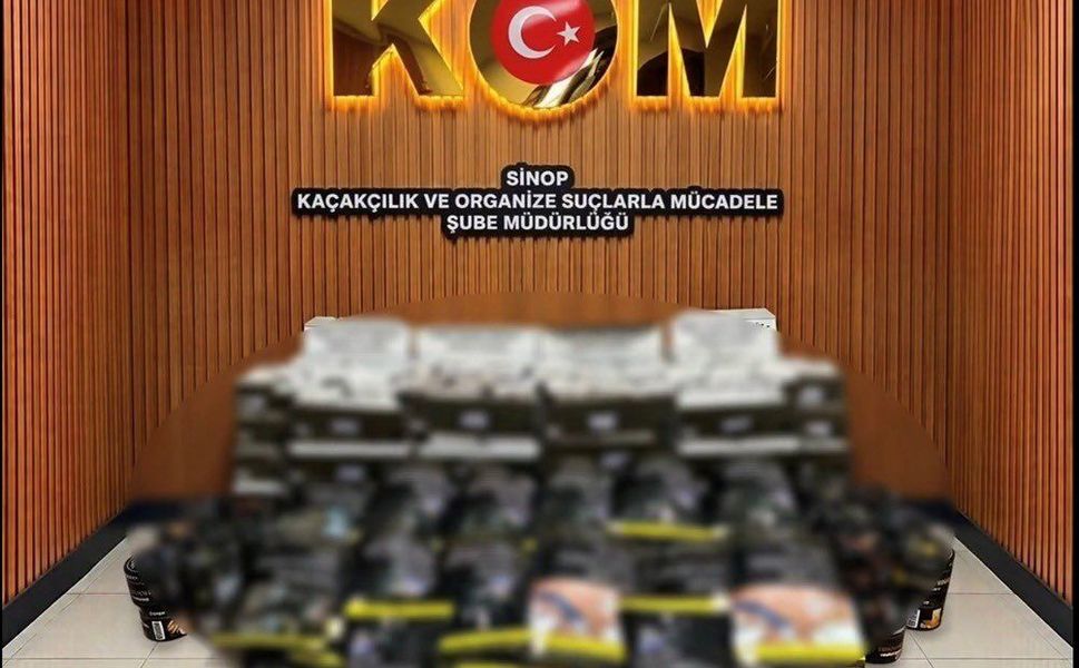 Boyabat’ta İş Yerine Kaçakçılık Operasyonu: Tütün ve Makaron Ele Geçirildi